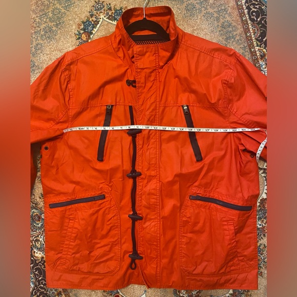 Vintage Y2K Tommy Hilfiger La Jolla Red MESH LINED JACKET XL - Picture 3 of 16